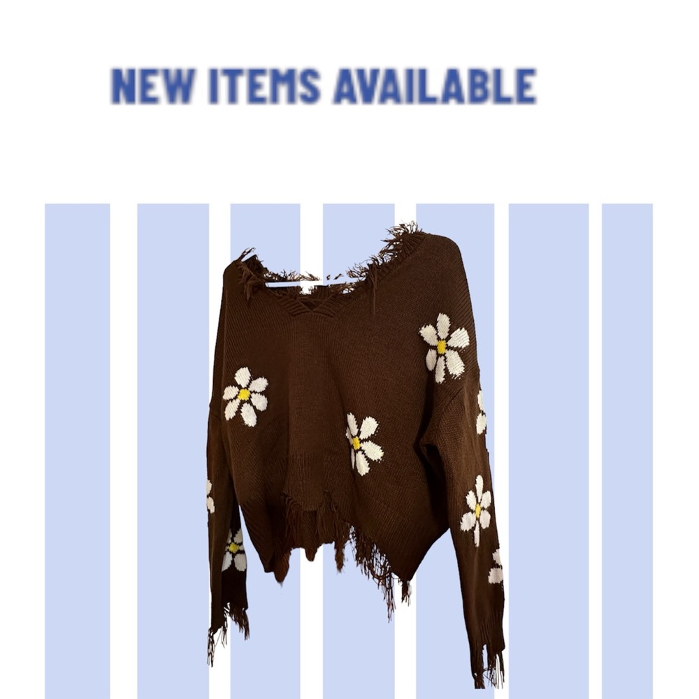 daisy sweater